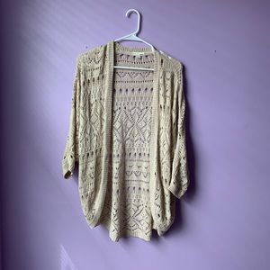 Tan Cardigan